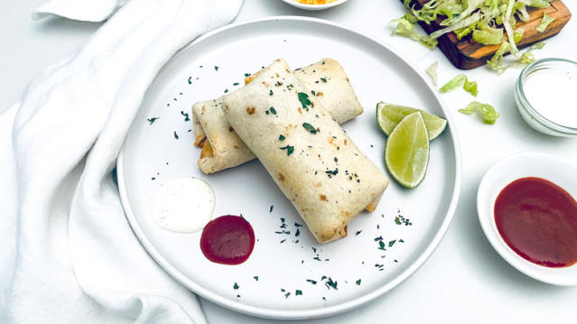 Best Air Fryer Chimichanga Recipe - How to Make Air Fryer Chimichangas