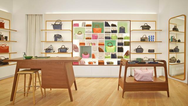 Inside Longchamp's 'safe haven' concept store