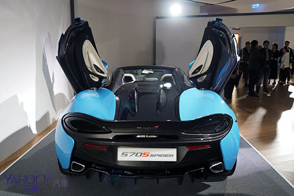 振翅高飛、舍我其誰？McLaren 570S Spider率性抵台