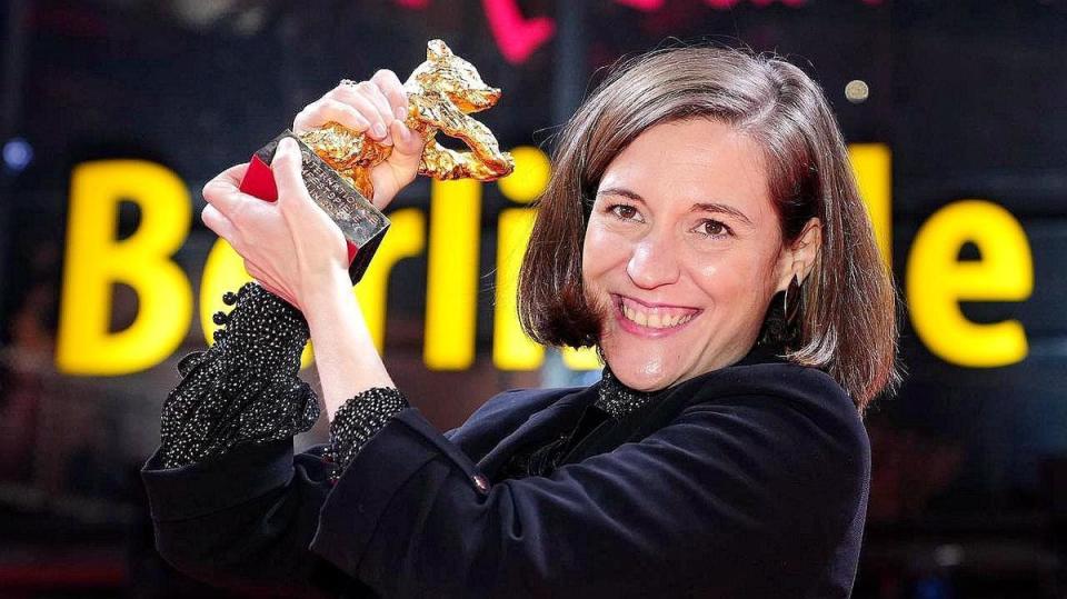 西班牙女導演卡拉西蒙電影《桃子樹的最後豐收》去年勇奪柏林影展最佳影片金熊獎。(海鵬)