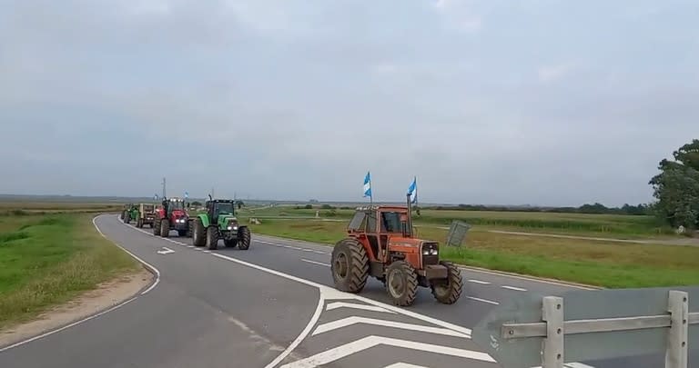 Productores autoconvocados volverán a concentrarse en un cruce de rutas en Santa Fe