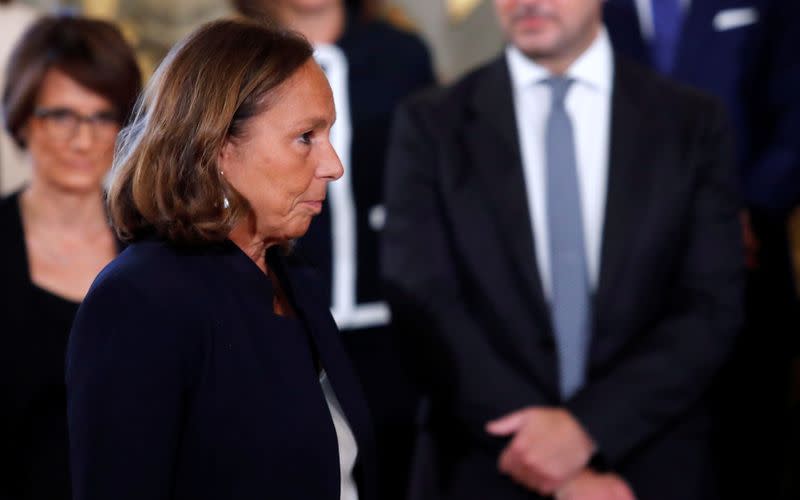 New Italian government led by PM Conte, is sworn in at the presidential palace in Rome