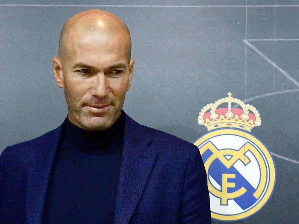 Zidane left Real Madrid at the end of last season (AFP/Getty)