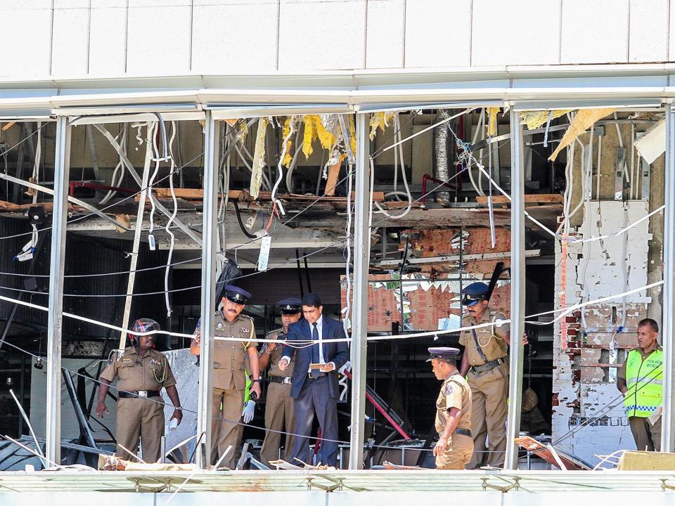 Sri Lanka: Pictures from the scene of horrifying bomb attacks