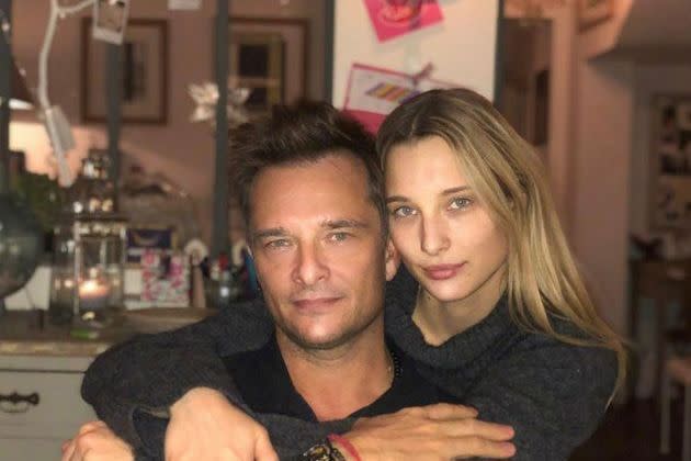 David Hallyday et sa fille Ilona Smet