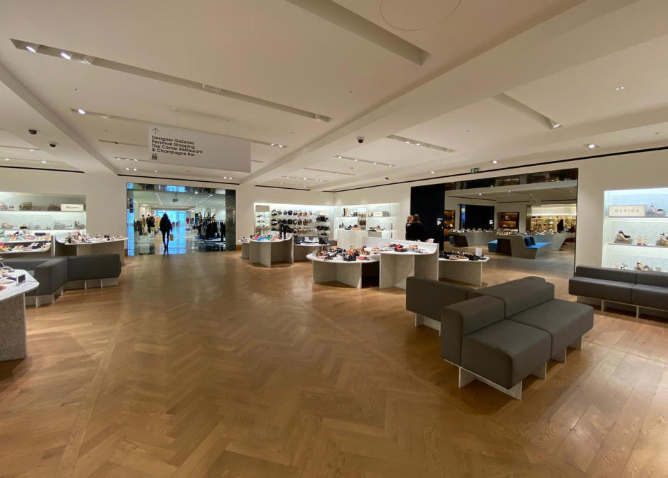 The shop floor in Selfridges' beauty department.