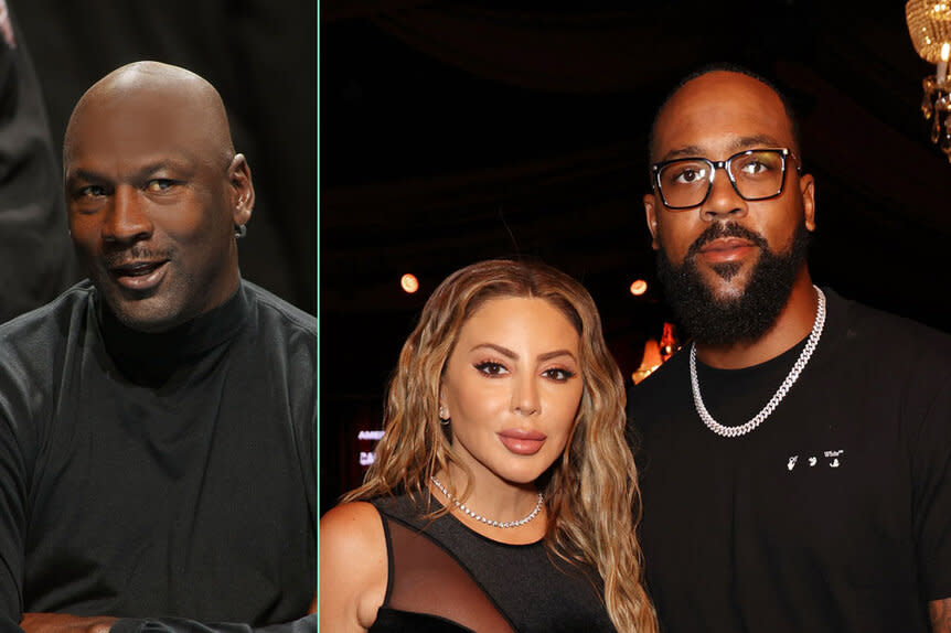 Michael Jordan splits basketball game, Larsa Pippen hangs out with Marcus Jordan in Miami