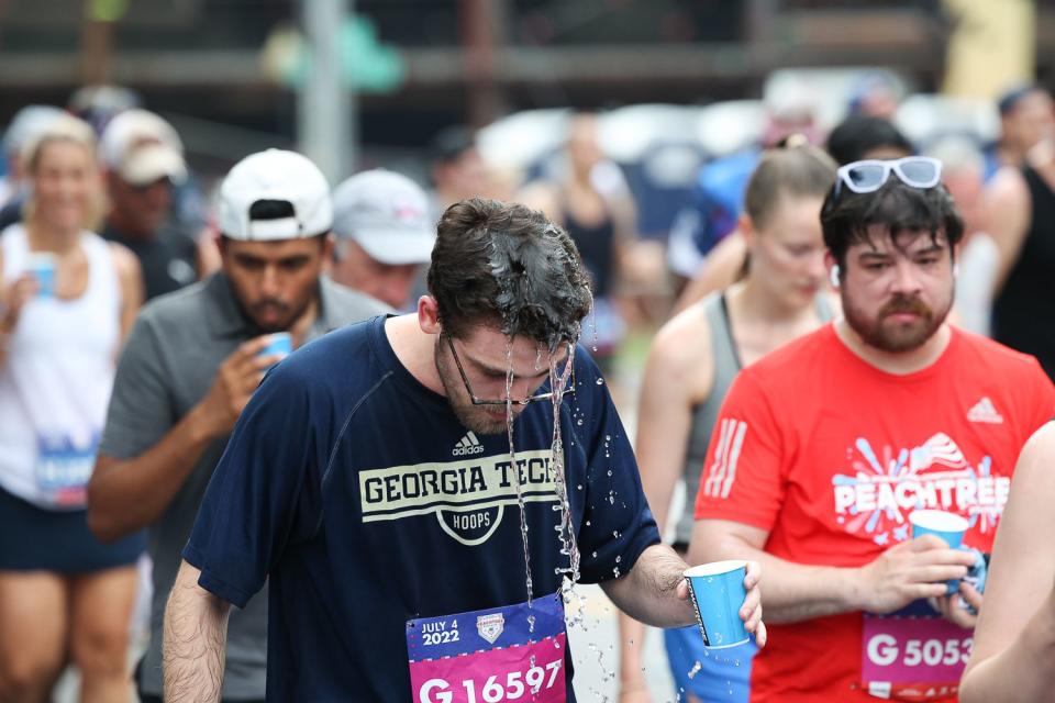 Here are some more photos from the 2022 Peachtree Road Race.