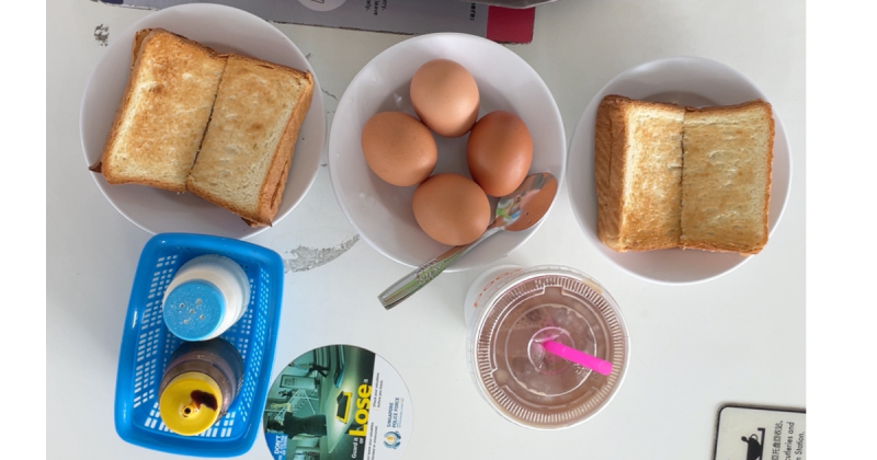 A picture of Breakfast Set A from beverages stall