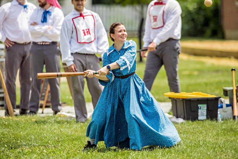 More than two dozen 1860s-style “base ball” teams from across the state will converge on the Ohio History Center grounds for the Ohio History Connection’s annual Ohio Cup Vintage Base Ball Festival on Saturday and Sunday.