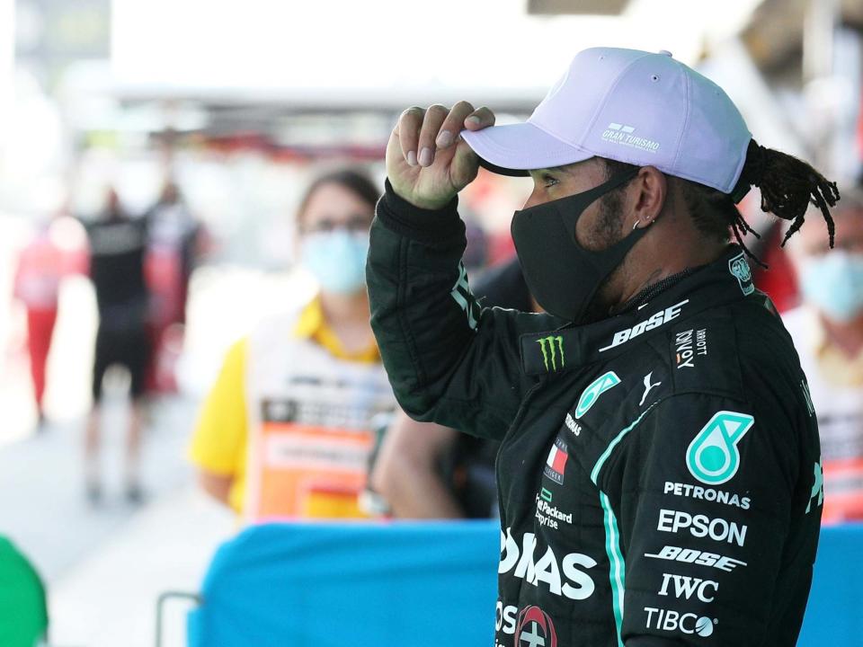 Lewis Hamilton after clinching another qualifying victory: Reuters