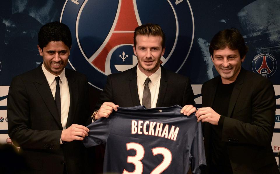 David Beckham: How 'Goldenballs' lost his sheen - AFP