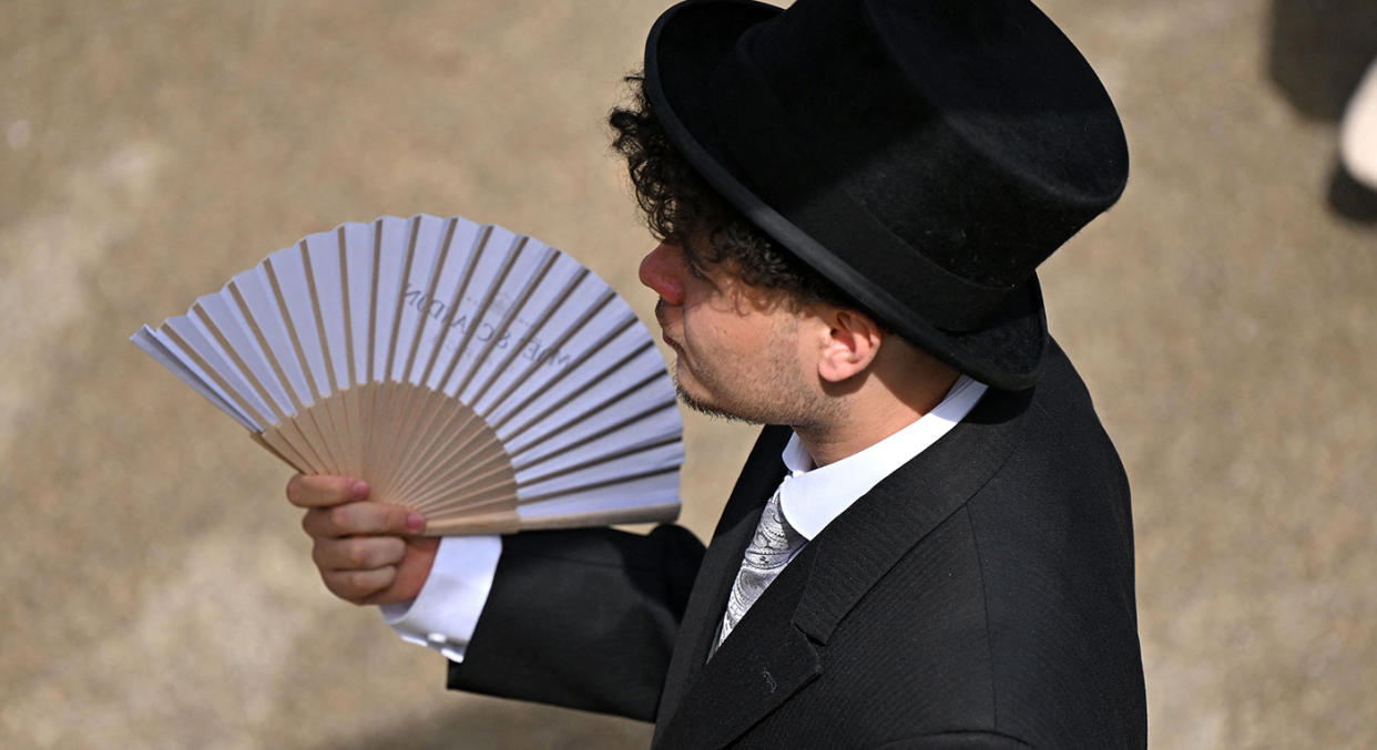 Male attendees will be allowed to remove ties at Royal Ascot for the first time in the event's history. (Getty Images)