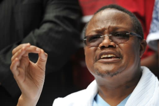 Tundu Lissu was shot and critically injured at his home in September 2017