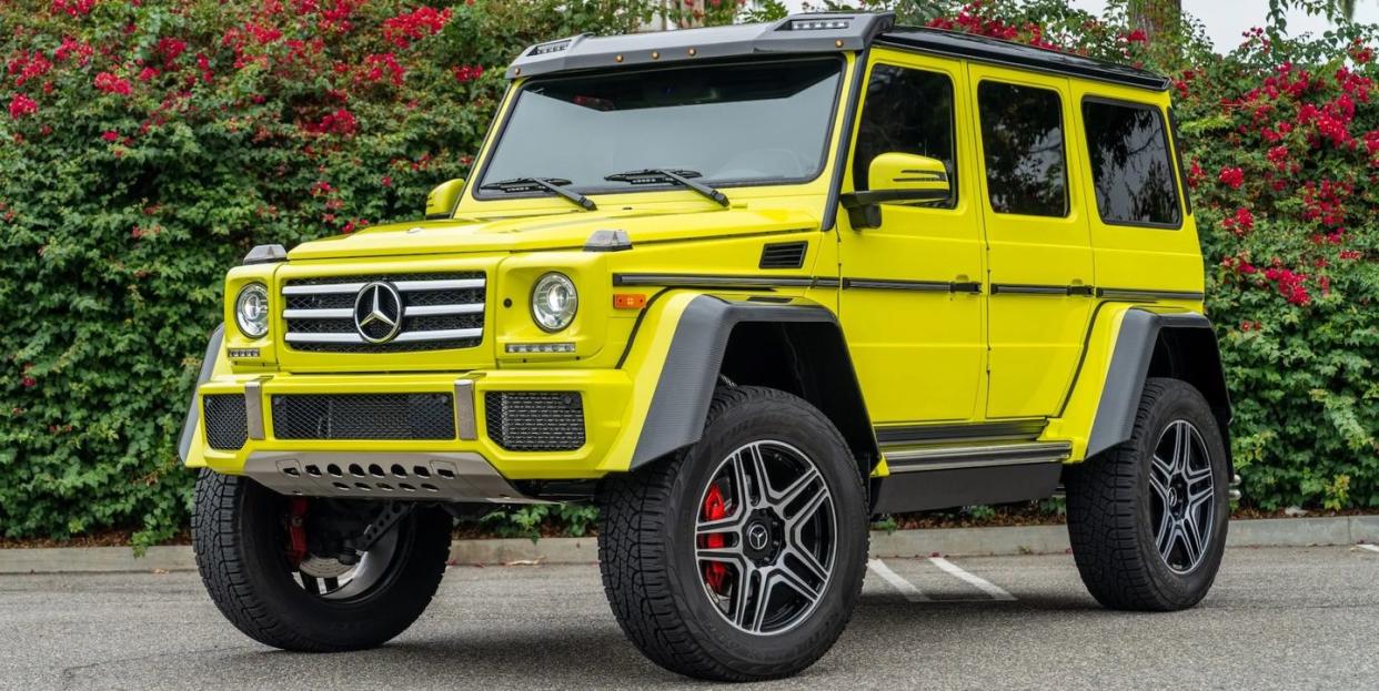 2017 mercedesbenz g550 4x4² front