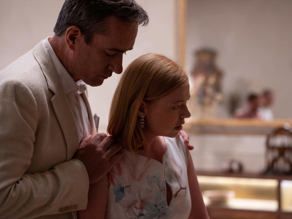 matthew macfadyen and sarah snook in succession