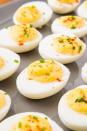 <p>We love making these all-year round</p><p>Get the <a href="https://www.delish.com/uk/cooking/recipes/a28784218/classic-devilled-eggs-recipe/" rel="nofollow noopener" target="_blank" data-ylk="slk:Devilled Eggs;elm:context_link;itc:0;sec:content-canvas" class="link ">Devilled Eggs</a> recipe.</p>