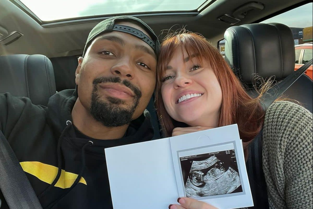 Jordan Banjo and wife Naomi revealed their happy news on Instagram  (Jordan Banjo)