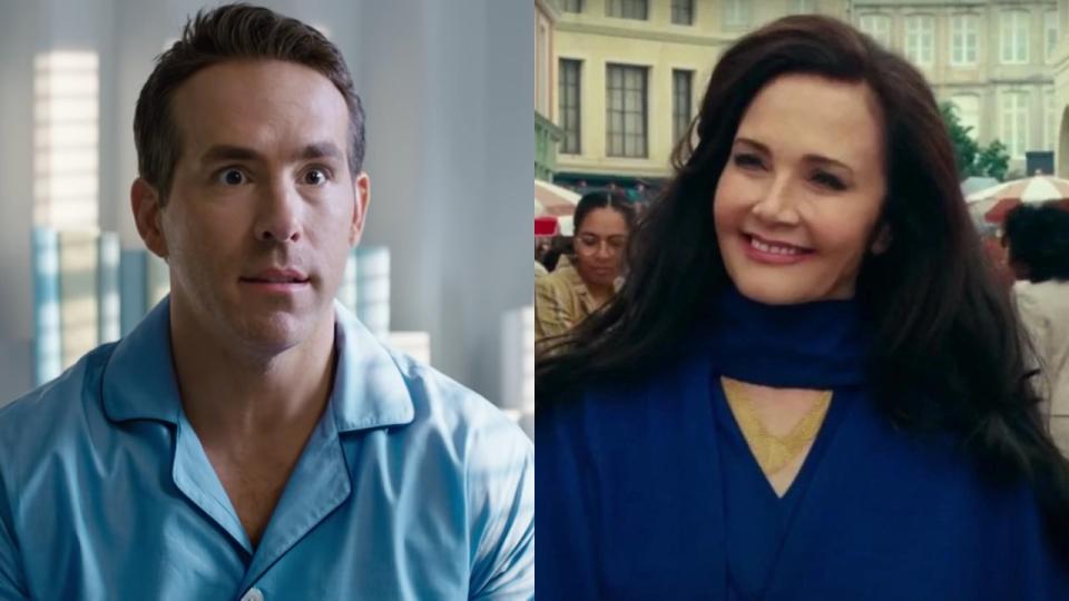  Ryan Reynolds and Lynda Carter 