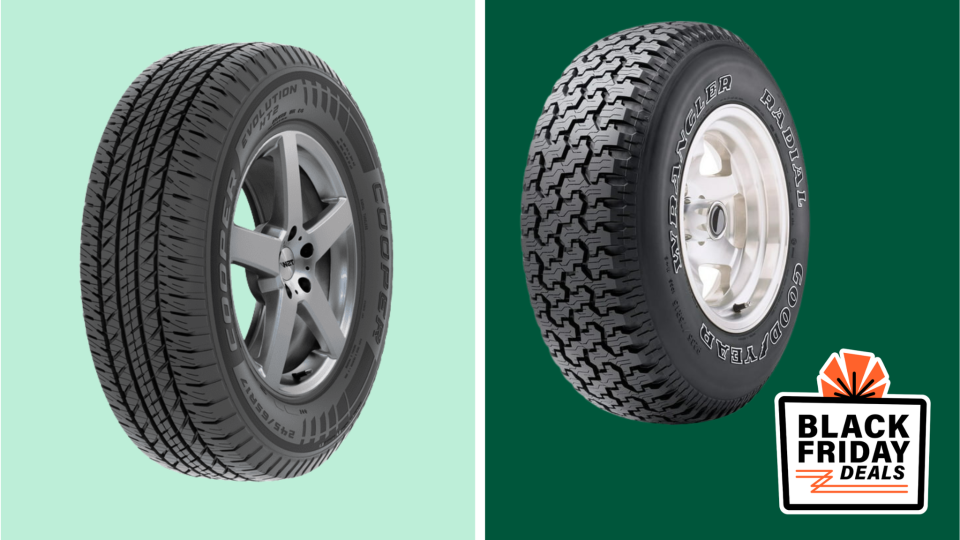 Get a great deal on Tires during the Black Friday sale at Walmart.