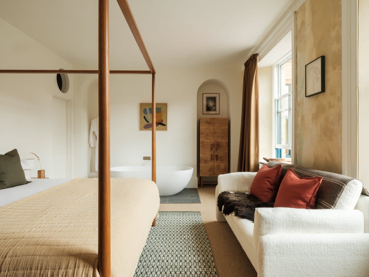 The bedrooms are an object lesson in cosy modern country (Dave Watts)