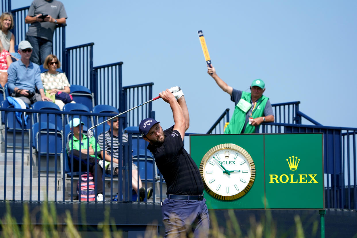 Can Jon Rahm bring home the Claret Jug? (Photo by Gareth Fuller/PA Images via Getty Images)