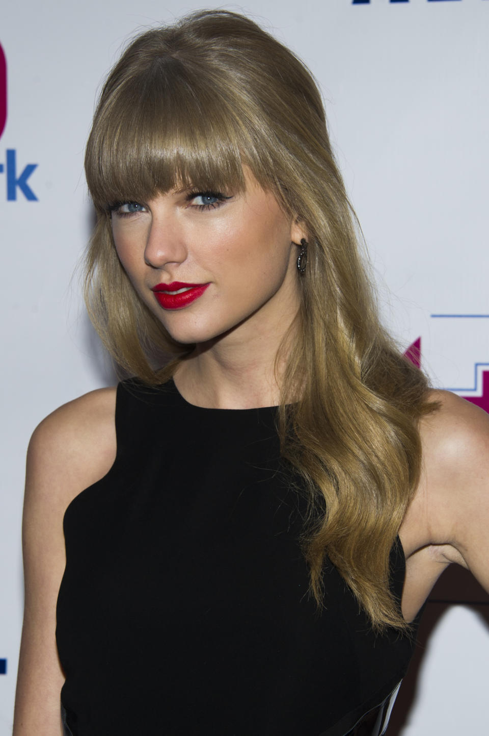 Taylor Swift attends Z100's Jingle Ball on Friday, Dec. 7, 2012 in New York. (Photo by Charles Sykes/Invision/AP)