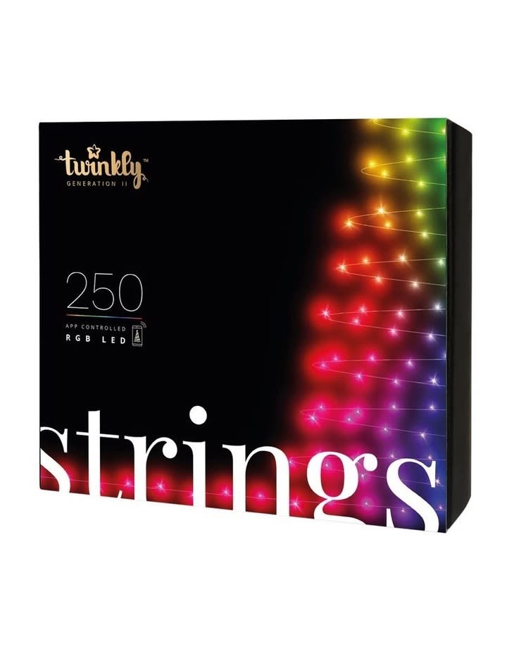Twinkly Smart String Lights 250 RGB LEDs - $179.99 Photo: Myer