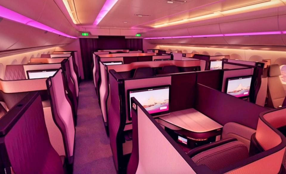 Qatar Airways' Qsuite Business Class