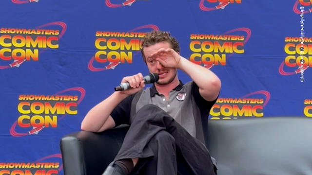 Stranger Things' star Joseph Quinn breaks down in tears after