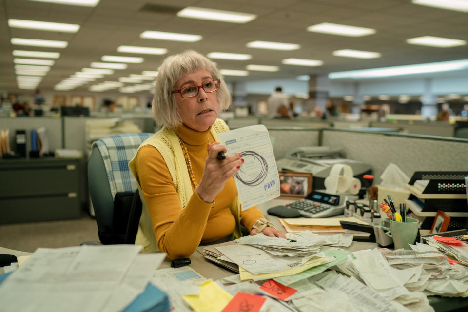 Jamie Lee Curtis as Deirdre Beaubeirdra / Credit: Allyson Riggs / A24 Press