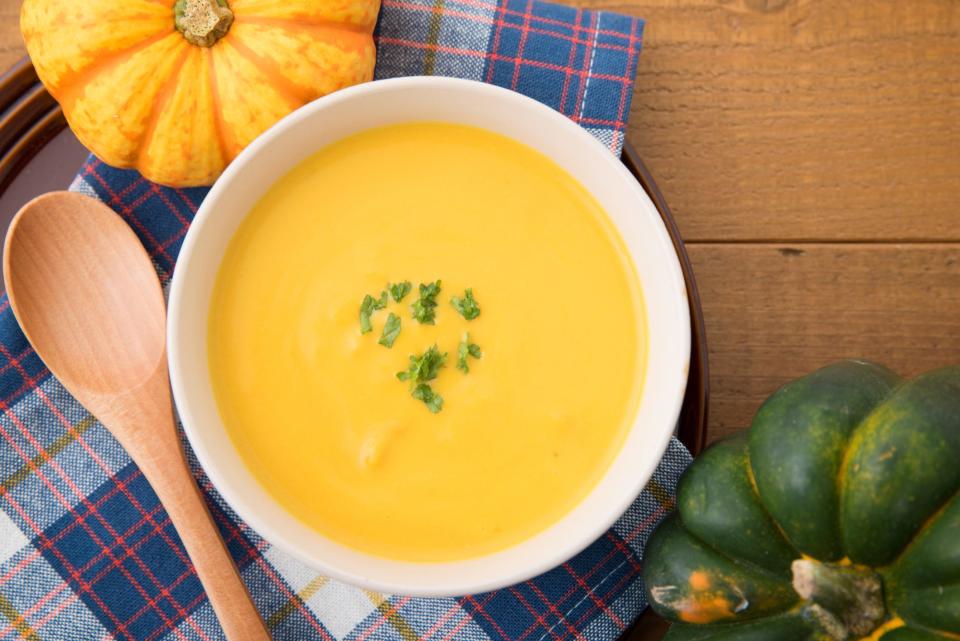 Kabocha squash soup