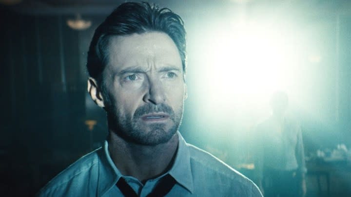 Hugh Jackman in Reminiscence.