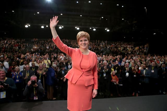 First Minister Nicola Sturgeon