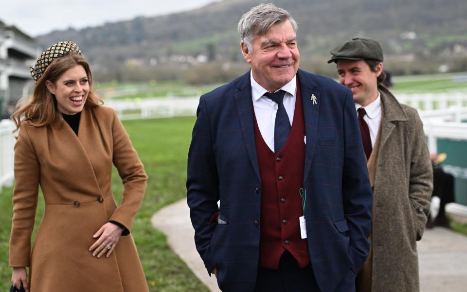 Sam Allardyce at Cheltenham