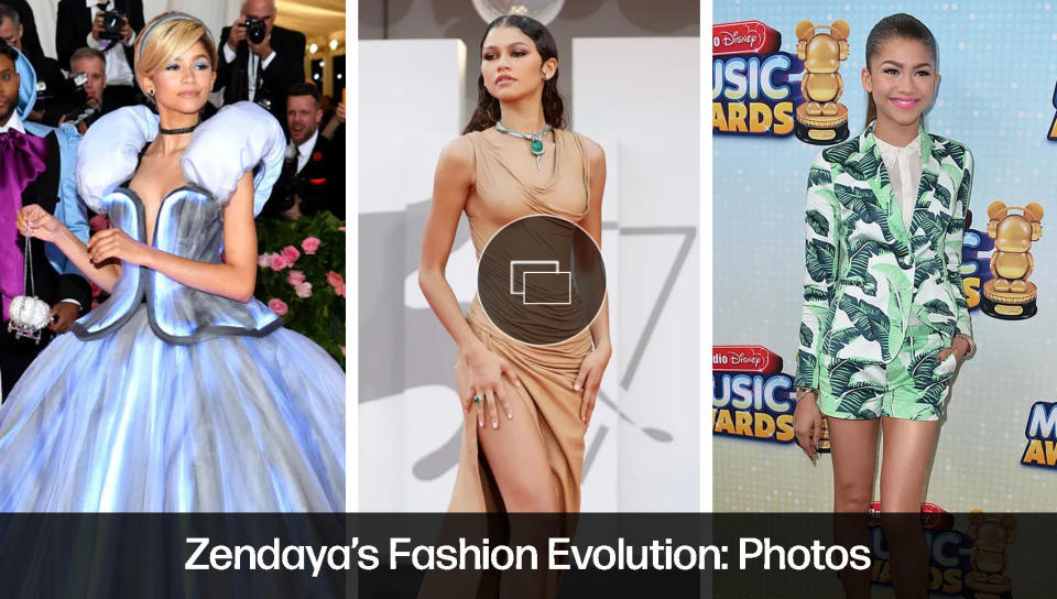 zendaya fashion style through the years before and after