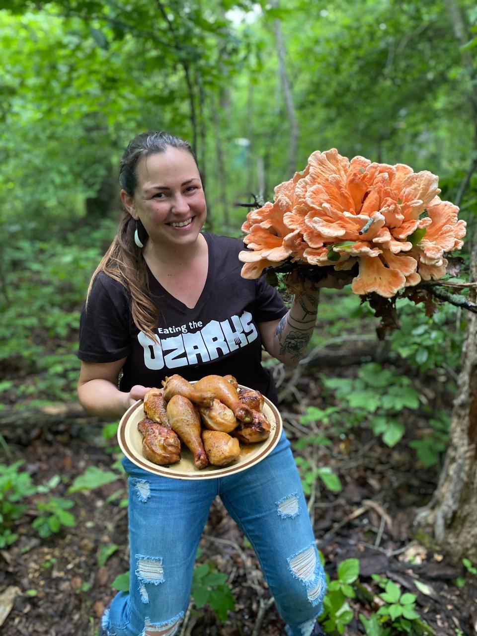 Rachael West is the owner of Eating the Ozarks, which offers an array of wild foraging and food courses.
