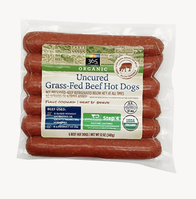 Whole foods shop veggie dogs