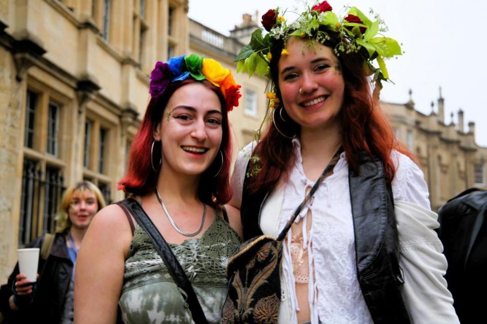 Oxford Mail: Oxford May Morning festivities, May 1, 2024. Picture by Tim Hughes
