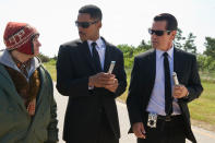 Will Smith and Josh Brolin in Columbia Pictures' "Men in Black 3" - 2012