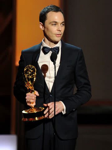 Kevin Winter/Getty Images Jim Parsons winning an Emmy in 2013