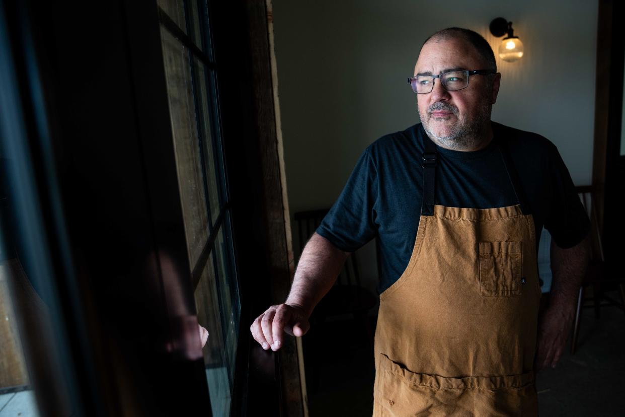 Matt Steigerwald was the culinary director at the Ciderhouse at Wilson's Orchard in Iowa City and Cumming.