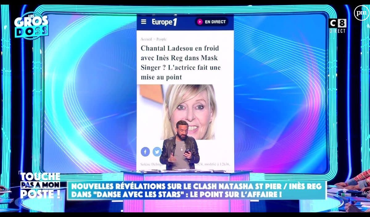 Cyril Hanouna flingue un article d'Europe 1 ce jeudi 28 mars 2024 dans 