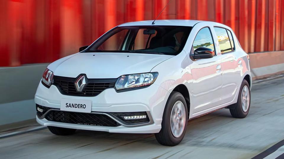 Renault Sandero, otro de los autos que superó los 20 millones de pesos.