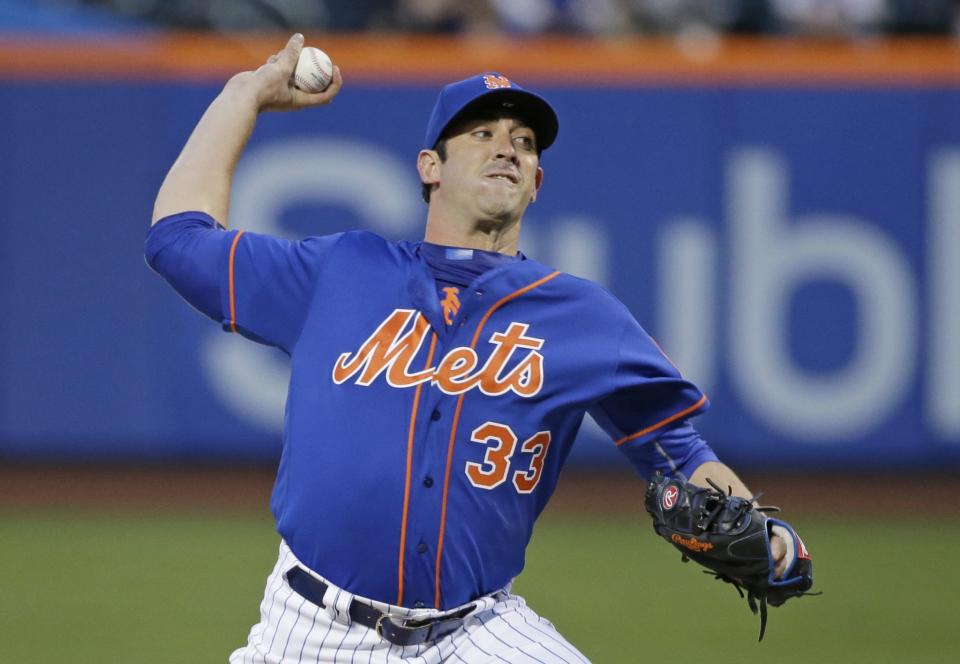 Matt Harvey looked fantastic in his return to Citi Field. (AP)