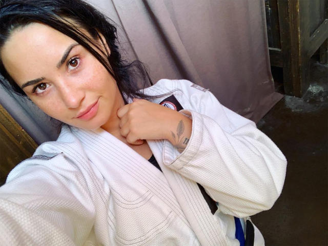 Demi Lovato Returns to Gym After Rehab: MMA Helps Her Mind, Body