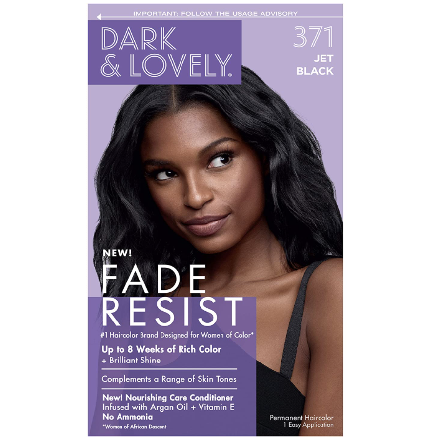 4) Dark and Lovely Fade Resist Rich Conditioning Hair Color