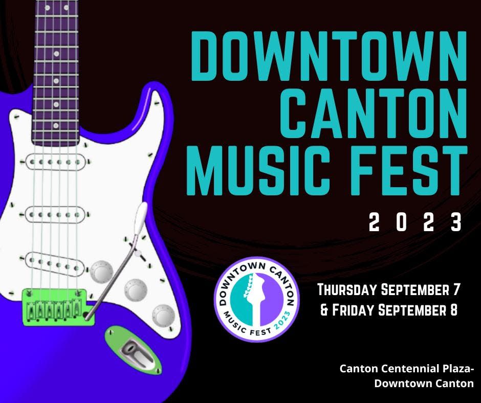 The new Downtown Canton Music Fest, which is replacing the longtime Canton Blues Fest, will be tonight and Friday. Performers include original bands and tribute acts.