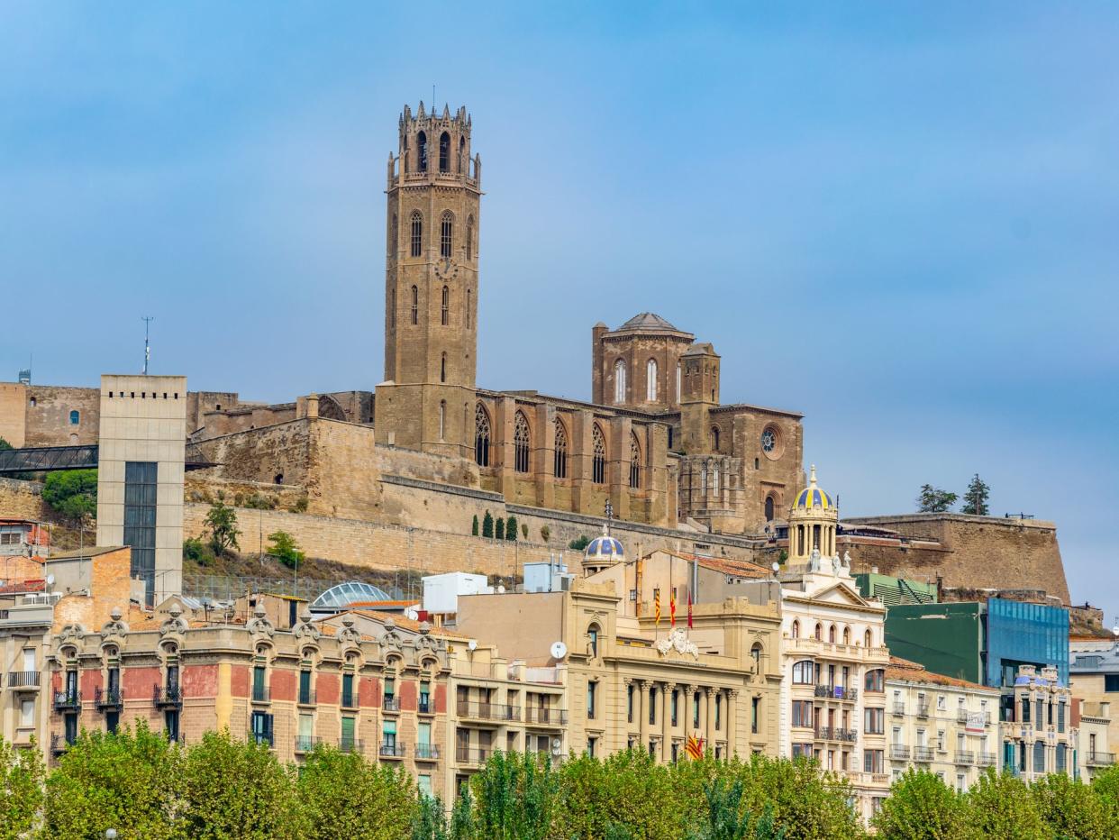Lleida, capital of the Catalonian region of Segria in Spain: Getty