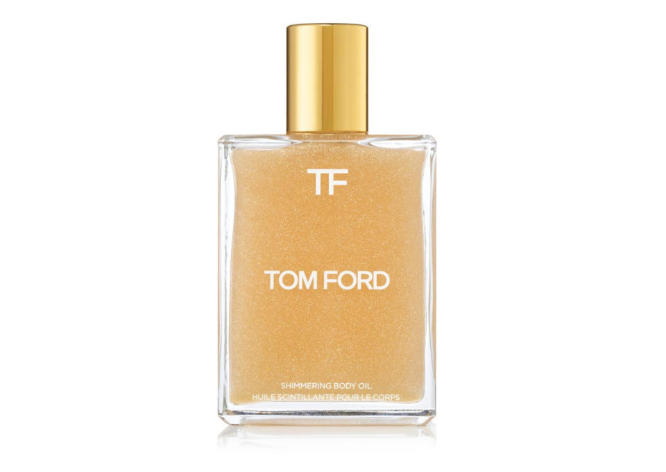 This is the ultimate summer luxury. Tom Ford’s Shimmering Body Oil is summer in a bottle—not only will it leave skin shimmering and hydrated, but the smell (a combination of white florals, amber, and sandalwood) makes you feel like you spent the day at the beach. Tom Ford Shimmering Body Oil ($95)